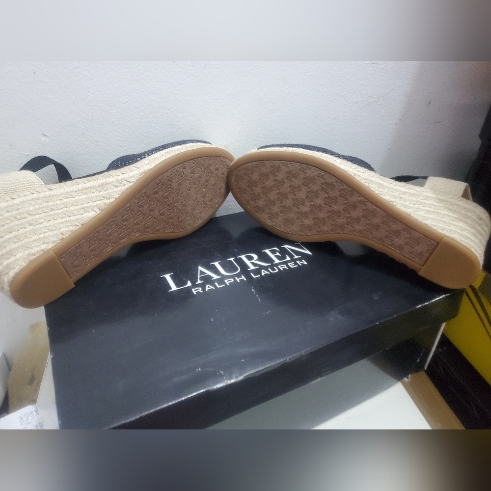 LAUREN Ralph Lauren Pearle Straw Espadrille - Picture 6 of 8